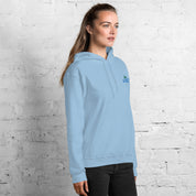 Felpa Ricamata Unisex con Cappuccio – Morbida – Design Good Vibes-Biiply