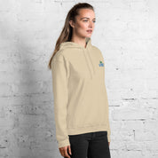 Felpa Ricamata Unisex con Cappuccio – Morbida – Design Good Vibes-Biiply