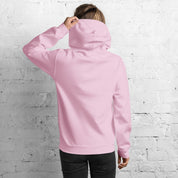 Felpa Ricamata Unisex con Cappuccio – Morbida – Design Good Vibes-Biiply