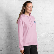Felpa Ricamata Unisex con Cappuccio – Morbida – Design Good Vibes-Biiply