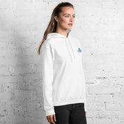 Felpa Ricamata Unisex con Cappuccio – Morbida – Design Good Vibes-Biiply