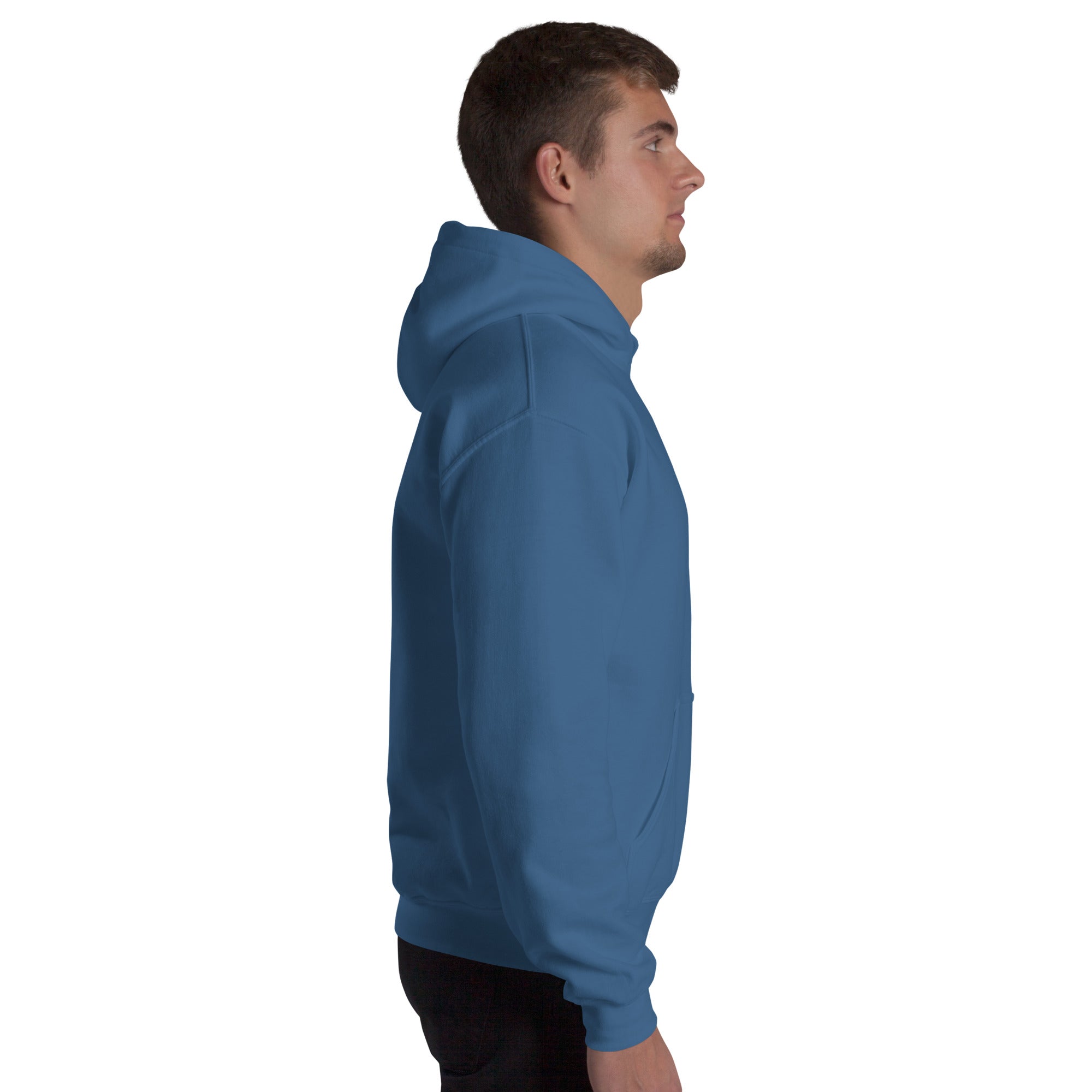 Felpa Ricamata Unisex con Cappuccio – Morbida – Design Hand-Biiply