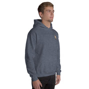 Felpa Ricamata Unisex con Cappuccio – Morbida – Design Hand-Biiply