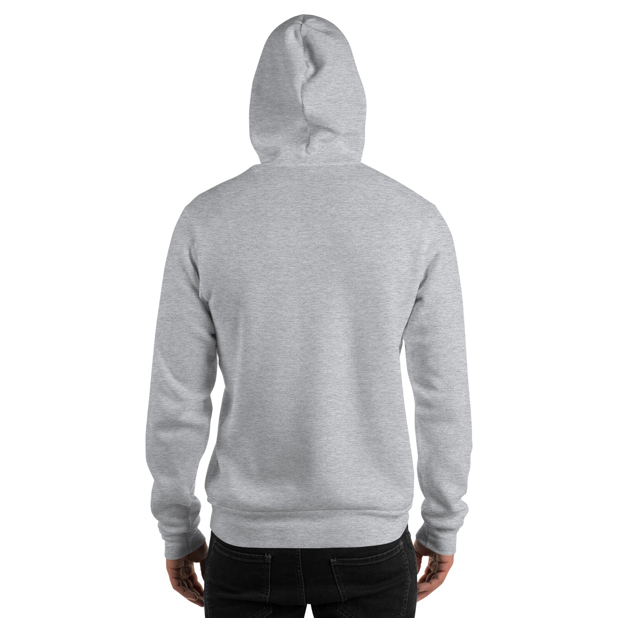 Felpa Ricamata Unisex con Cappuccio – Morbida – Design Hand-Biiply