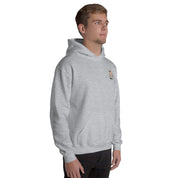 Felpa Ricamata Unisex con Cappuccio – Morbida – Design Hand-Biiply