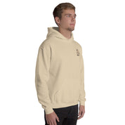 Felpa Ricamata Unisex con Cappuccio – Morbida – Design Hand-Biiply