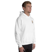 Felpa Ricamata Unisex con Cappuccio – Morbida – Design Hand-Biiply