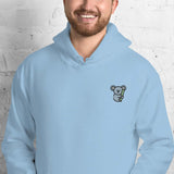 Felpa Ricamata Unisex con Cappuccio – Morbida – Design Koala
