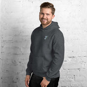 Felpa Ricamata Unisex con Cappuccio – Morbida – Design Koala-Biiply