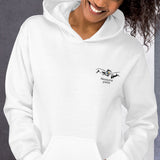 Felpa Ricamata Unisex con Cappuccio – Morbida – Design Nessuna Pieta'
