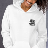 Felpa Ricamata Unisex con Cappuccio – Morbida – Design New York City