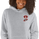 Felpa Ricamata Unisex con Cappuccio – Morbida – Design Shhh