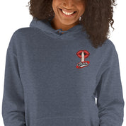 Felpa Ricamata Unisex con Cappuccio – Morbida – Design Shhh-Biiply