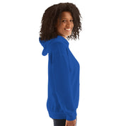 Felpa Ricamata Unisex con Cappuccio – Morbida – Design Shhh-Biiply