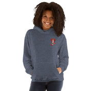 Felpa Ricamata Unisex con Cappuccio – Morbida – Design Shhh-Biiply