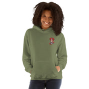Felpa Ricamata Unisex con Cappuccio – Morbida – Design Shhh-Biiply