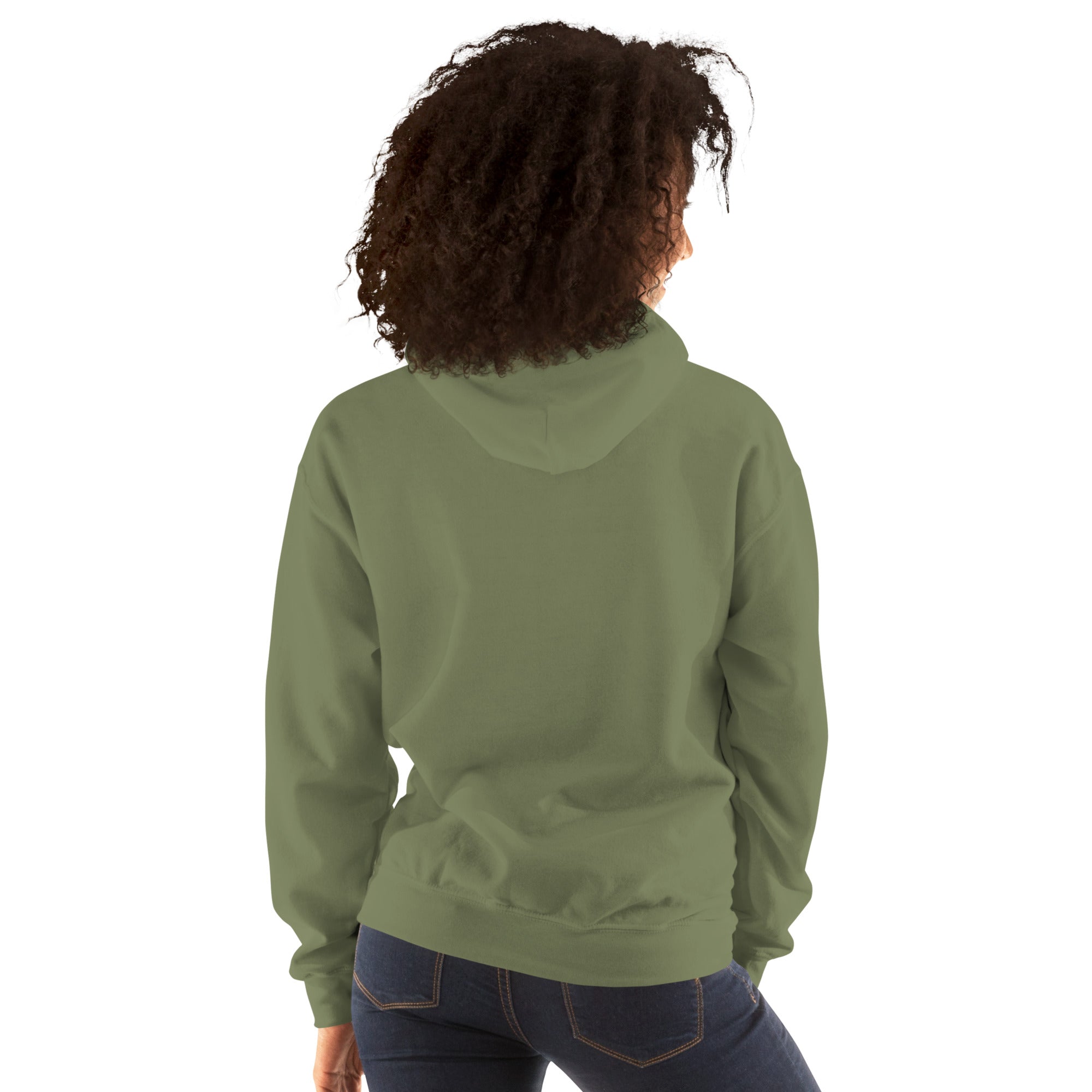 Felpa Ricamata Unisex con Cappuccio – Morbida – Design Shhh-Biiply