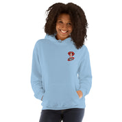 Felpa Ricamata Unisex con Cappuccio – Morbida – Design Shhh-Biiply