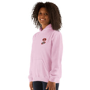 Felpa Ricamata Unisex con Cappuccio – Morbida – Design Shhh-Biiply