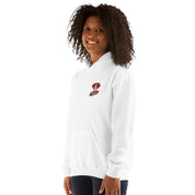Felpa Ricamata Unisex con Cappuccio – Morbida – Design Shhh-Biiply