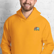 Felpa Ricamata Unisex con Cappuccio – Morbida – Design Tartarughina-Biiply