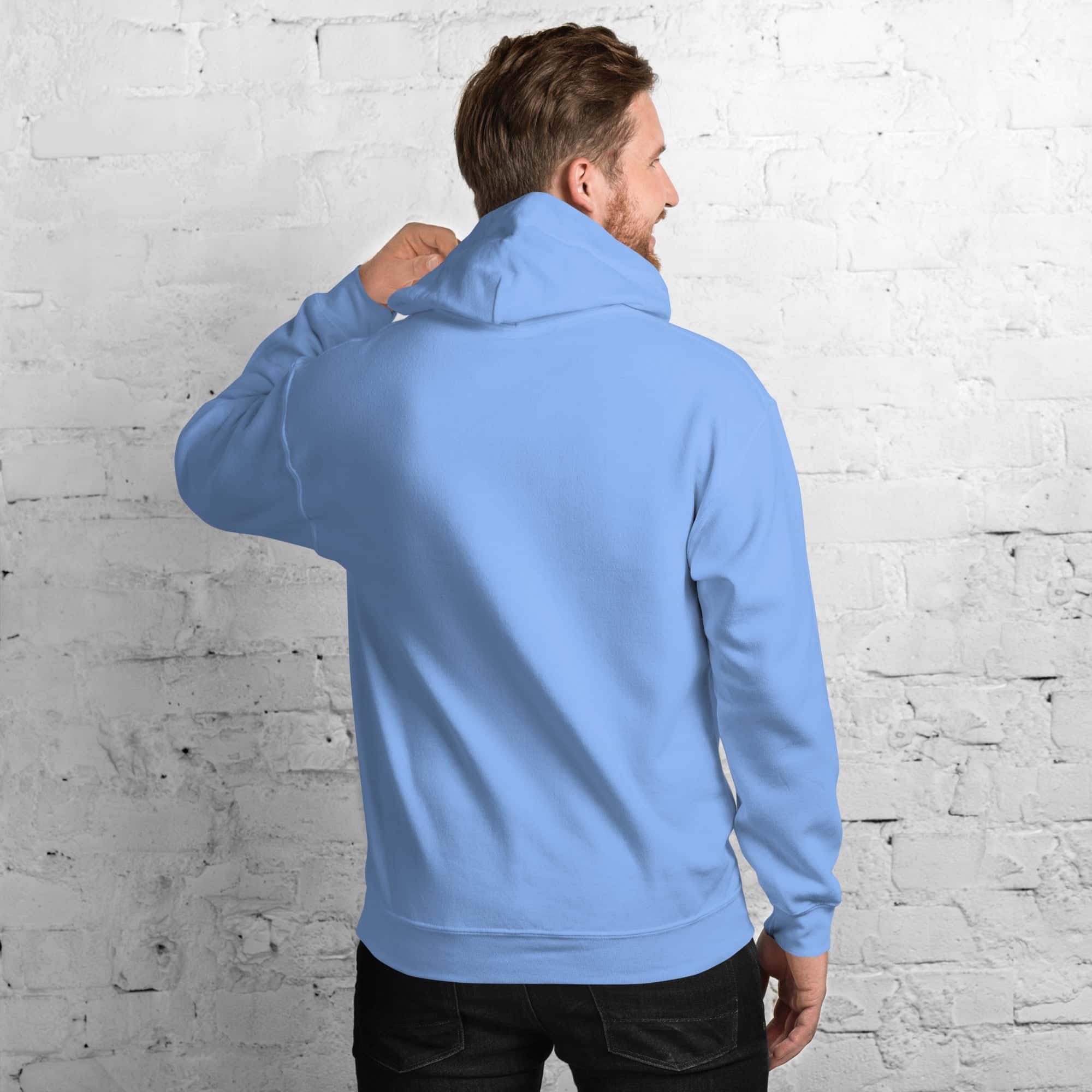 Felpa Ricamata Unisex con Cappuccio – Morbida – Design Tartarughina-Biiply