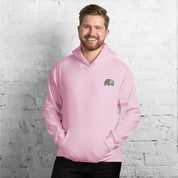 Felpa Ricamata Unisex con Cappuccio – Morbida – Design Tartarughina-Biiply