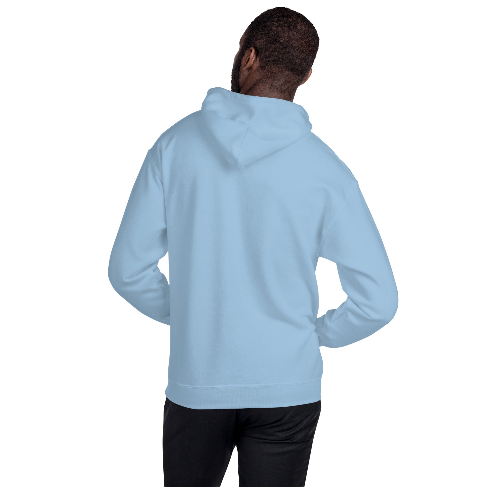 Felpa Ricamata Unisex con Cappuccio – Morbida – Design Umarel-Biiply