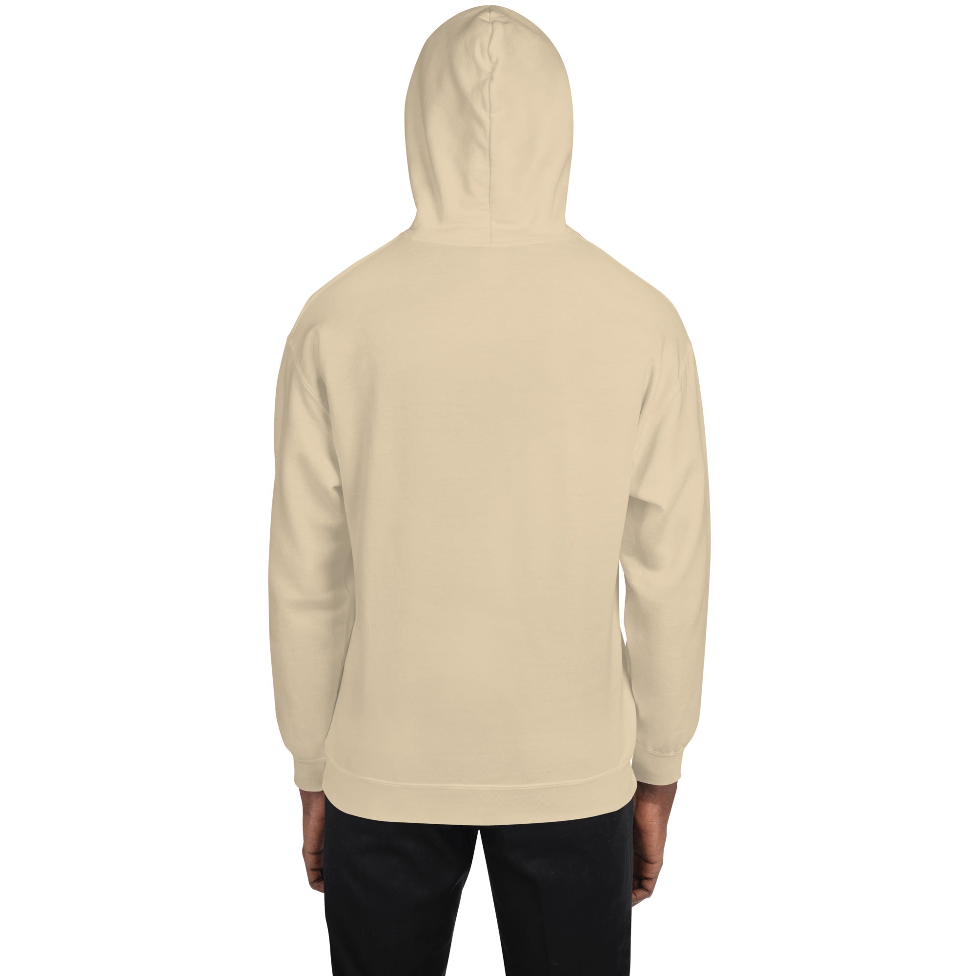 Felpa Ricamata Unisex con Cappuccio – Morbida – Design Umarel-Biiply