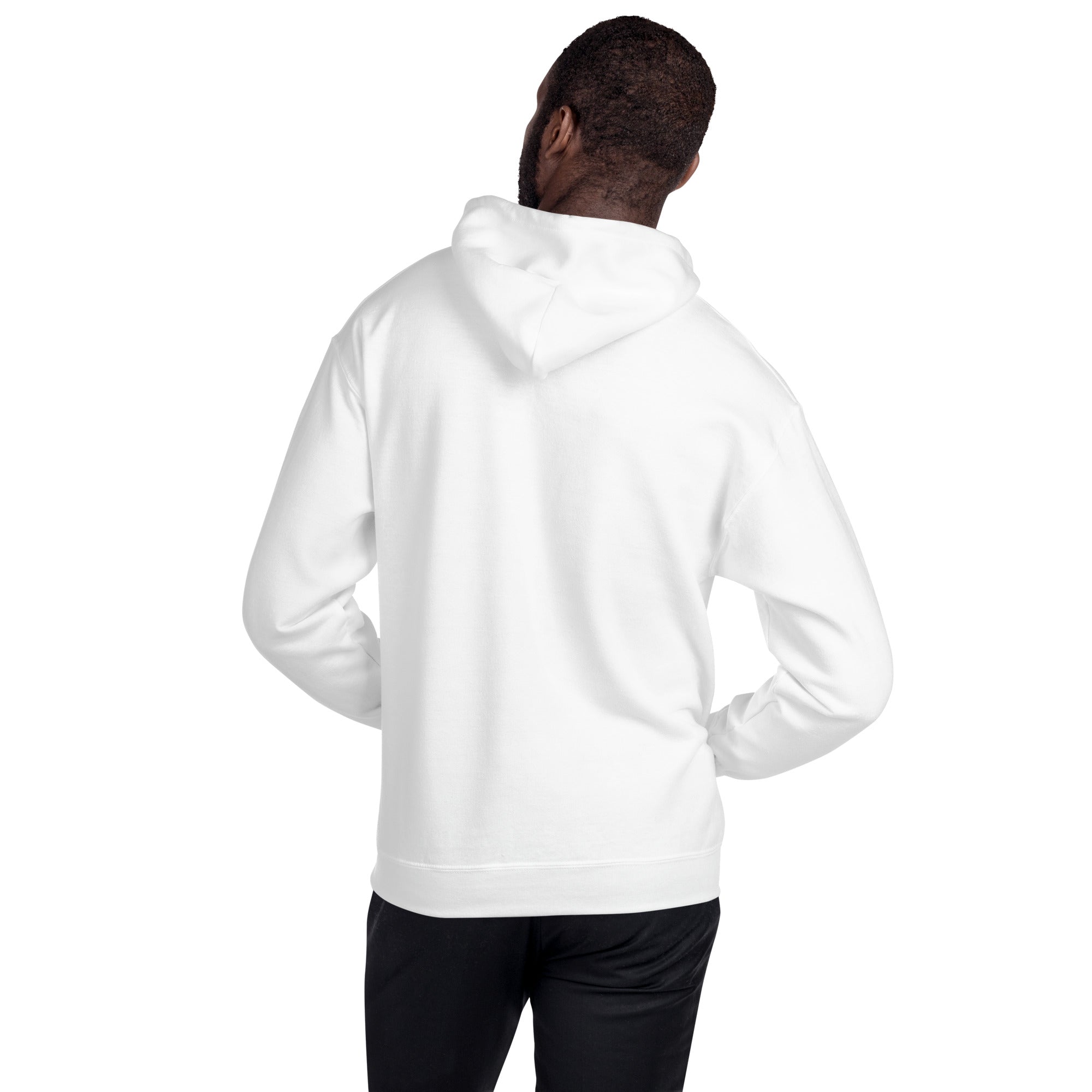 Felpa Ricamata Unisex con Cappuccio – Morbida – Design Umarel-Biiply