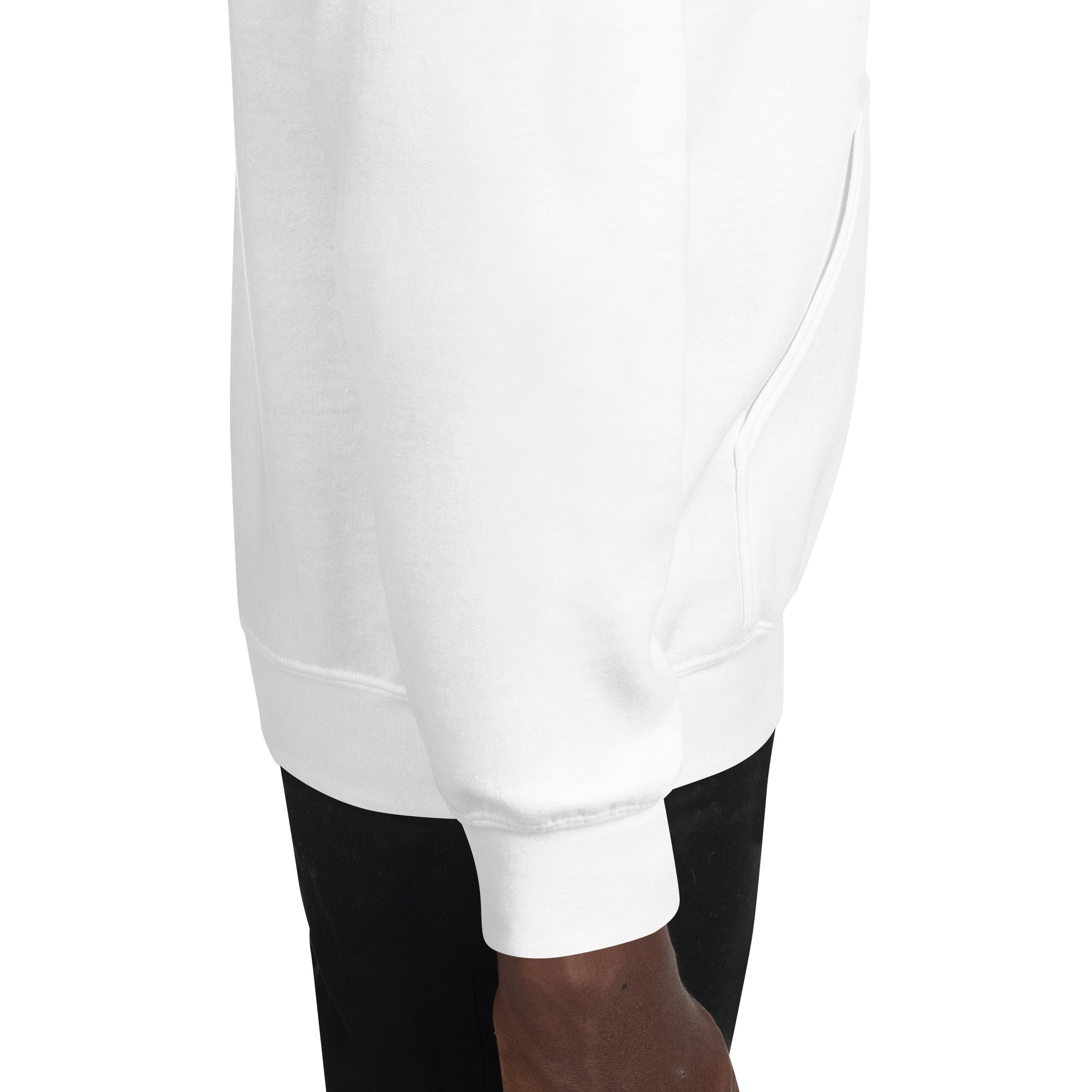 Felpa Ricamata Unisex con Cappuccio – Morbida – Design Umarel-Biiply