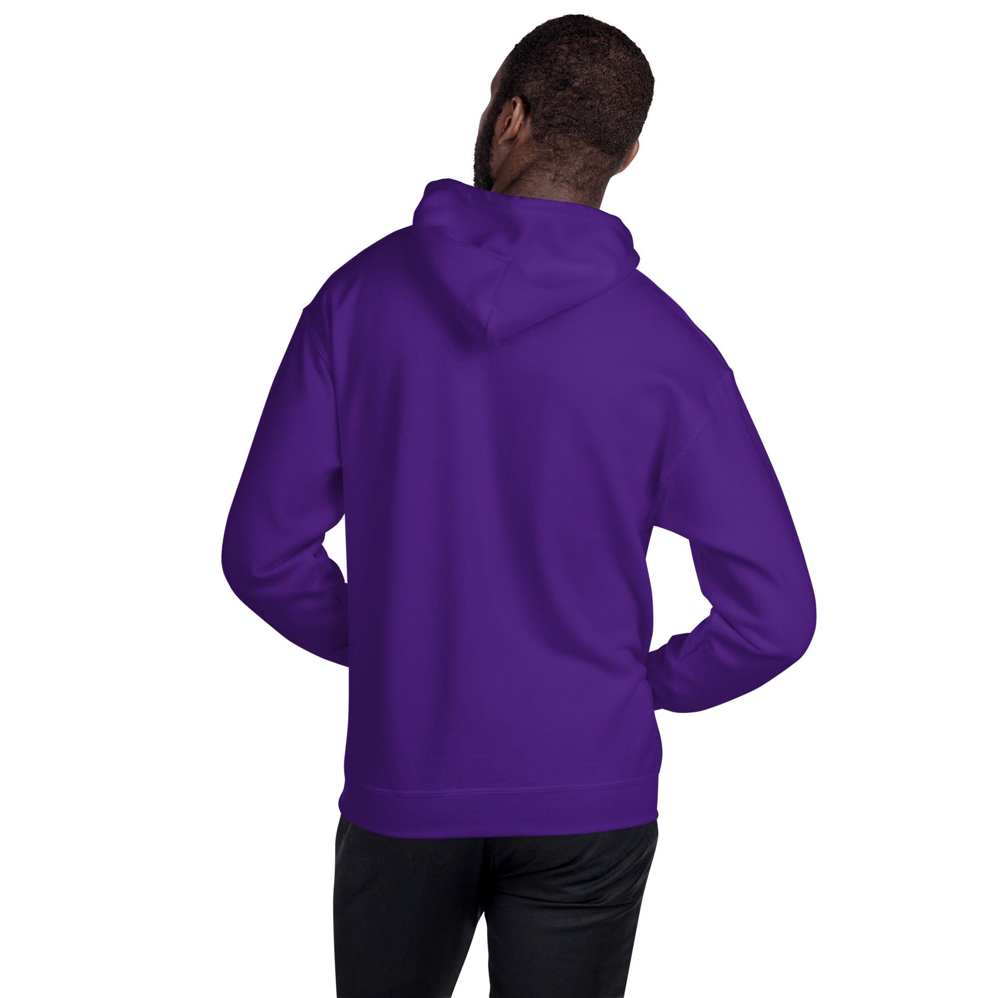 Felpa Ricamata Unisex con Cappuccio – Morbida – Design Umarel-Biiply