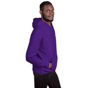 Felpa Ricamata Unisex con Cappuccio – Morbida – Design Umarel-Biiply