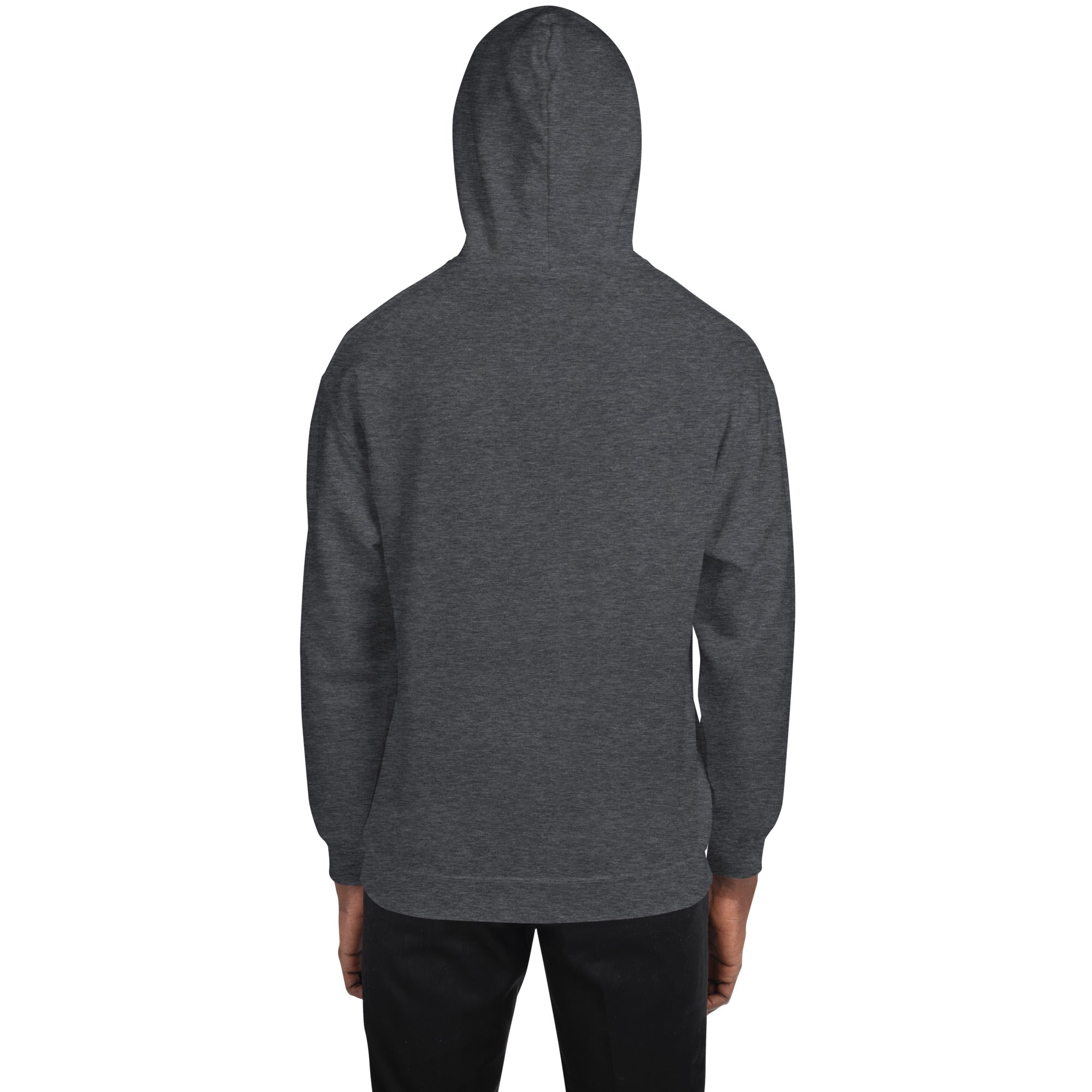 Felpa Ricamata Unisex con Cappuccio – Morbida – Design Umarel-Biiply