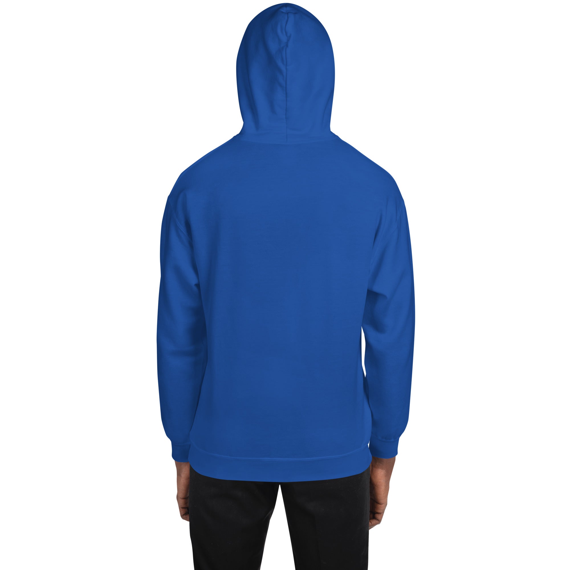 Felpa Ricamata Unisex con Cappuccio – Morbida – Design Umarel-Biiply