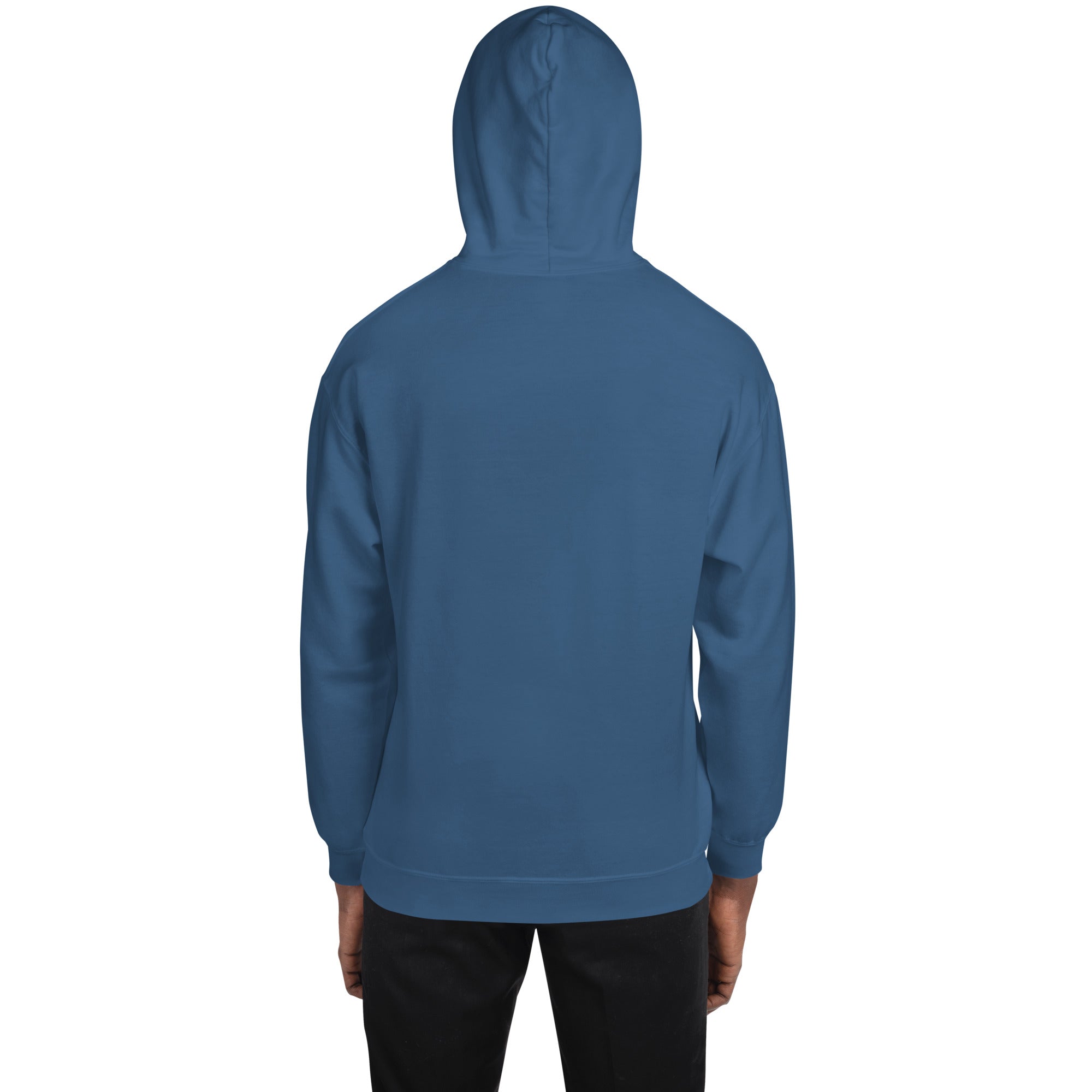 Felpa Ricamata Unisex con Cappuccio – Morbida – Design Umarel-Biiply