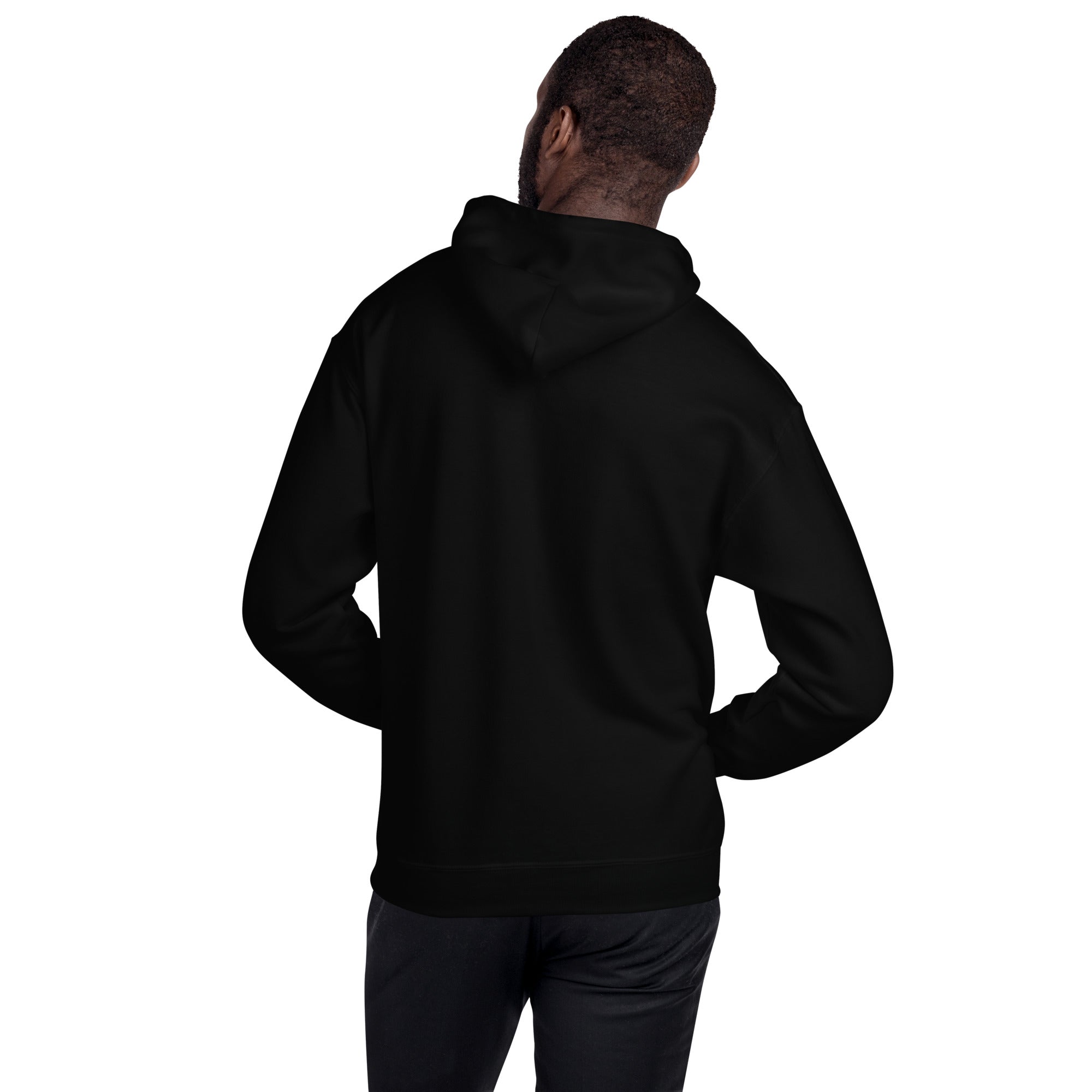 Felpa Ricamata Unisex con Cappuccio – Morbida – Design Umarel-Biiply
