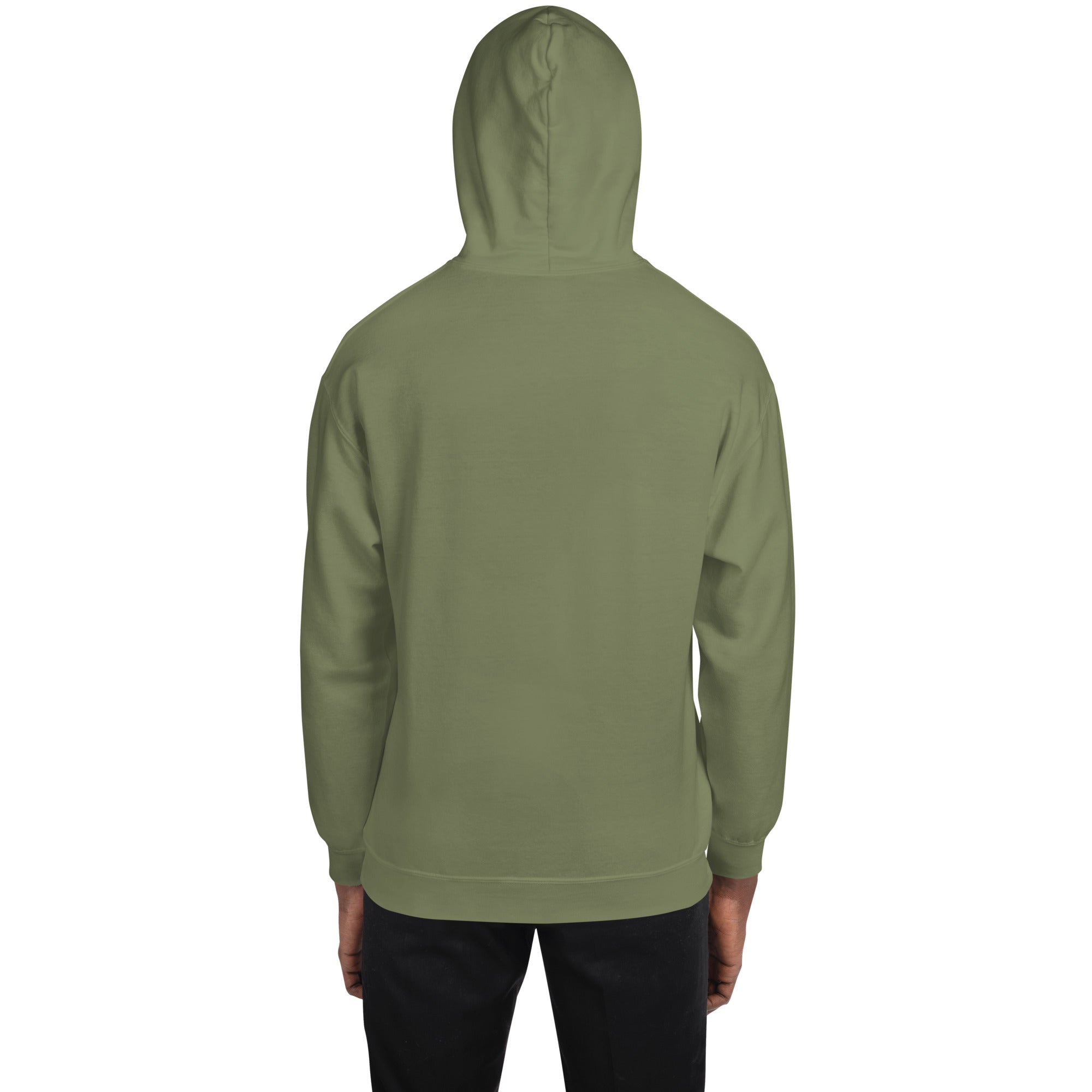 Felpa Ricamata Unisex con Cappuccio – Morbida – Design Umarel-Biiply