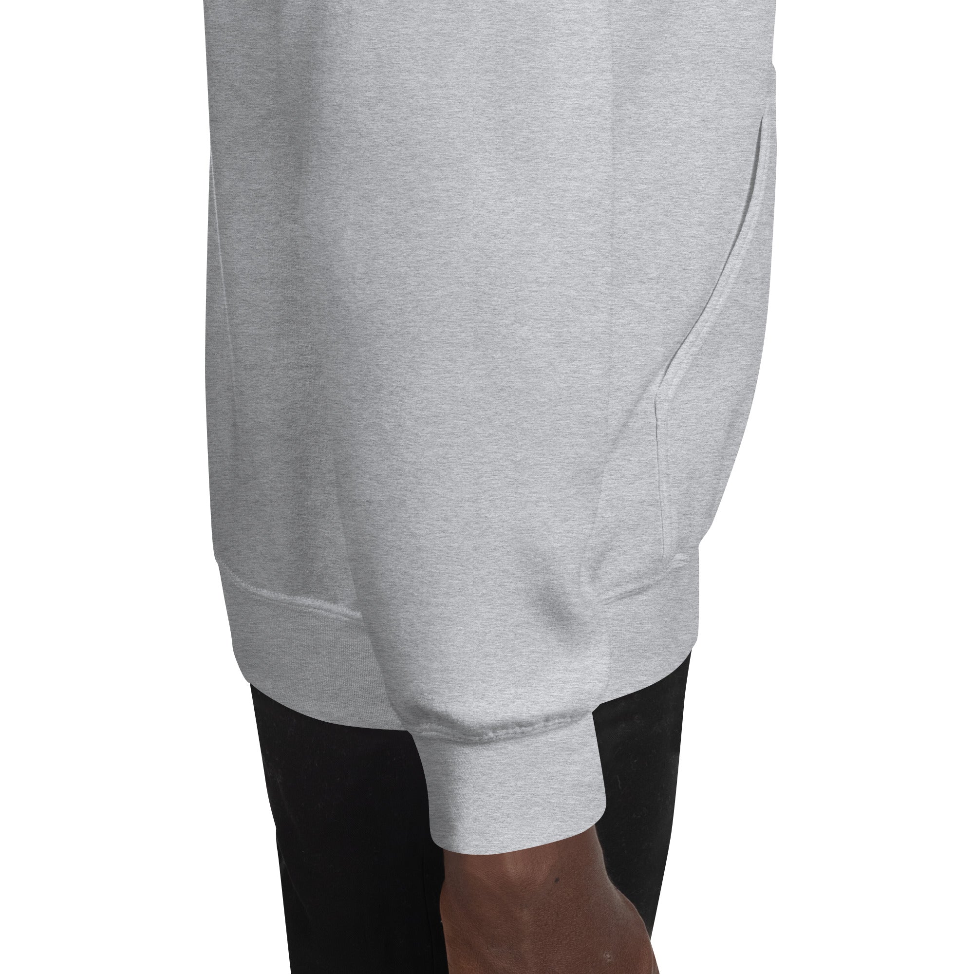 Felpa Ricamata Unisex con Cappuccio – Morbida – Design Umarel-Biiply