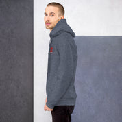 Felpa Ricamata Unisex con Cappuccio – Morbida – Design Under Ground-Biiply