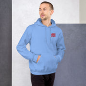 Felpa Ricamata Unisex con Cappuccio – Morbida – Design Under Ground-Biiply