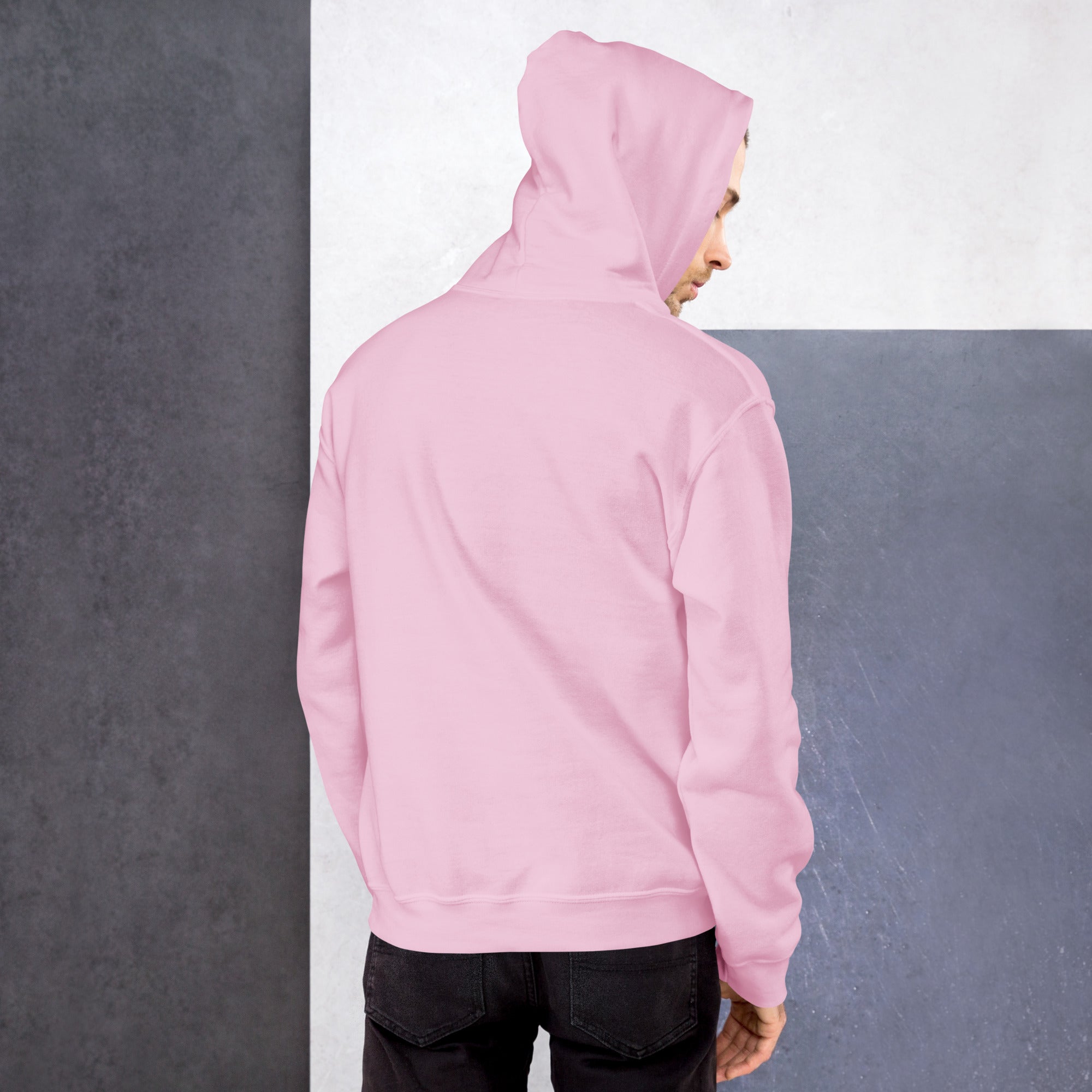 Felpa Ricamata Unisex con Cappuccio – Morbida – Design Under Ground-Biiply