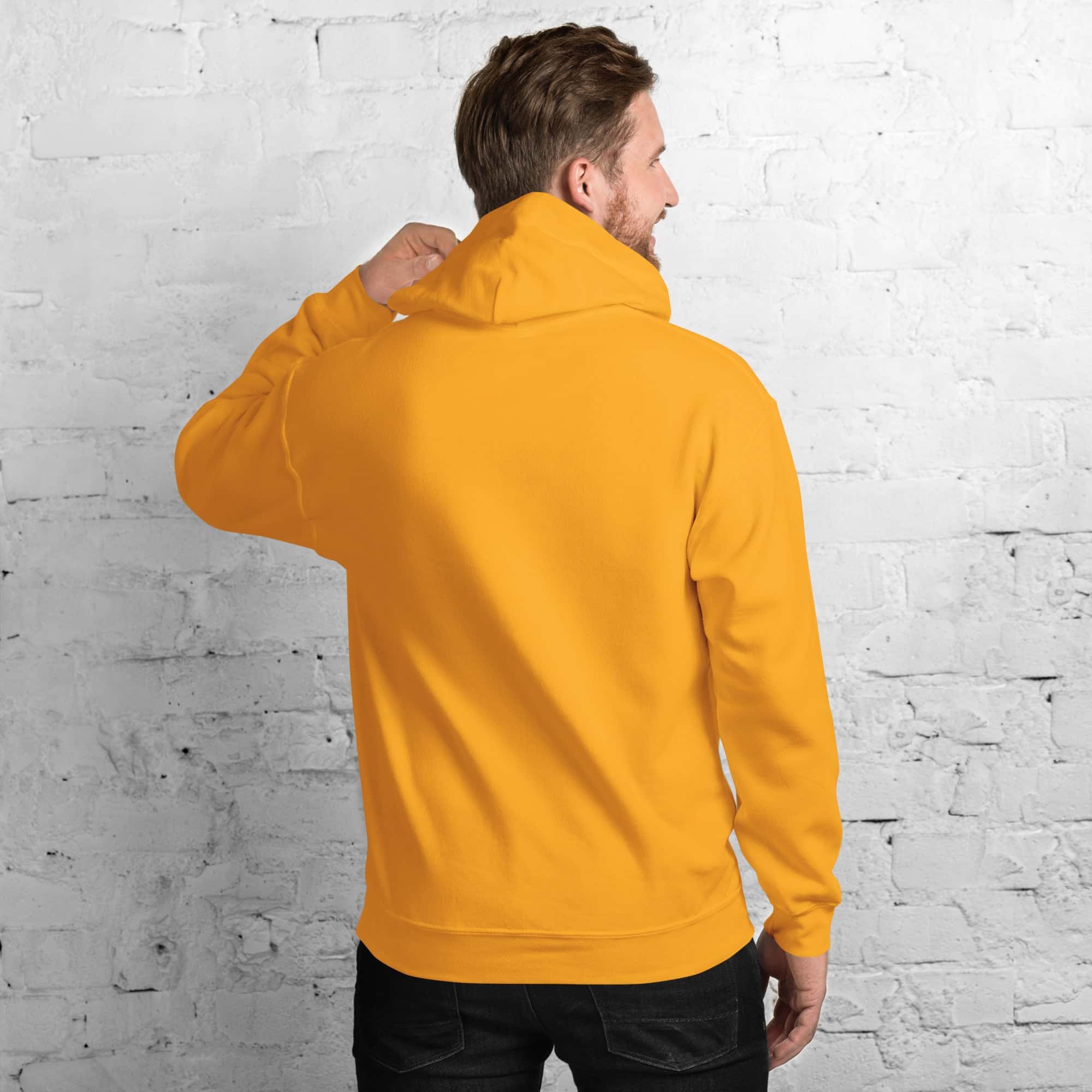 Felpa Ricamata Unisex con Cappuccio – Morbida – Design Volpe-Biiply