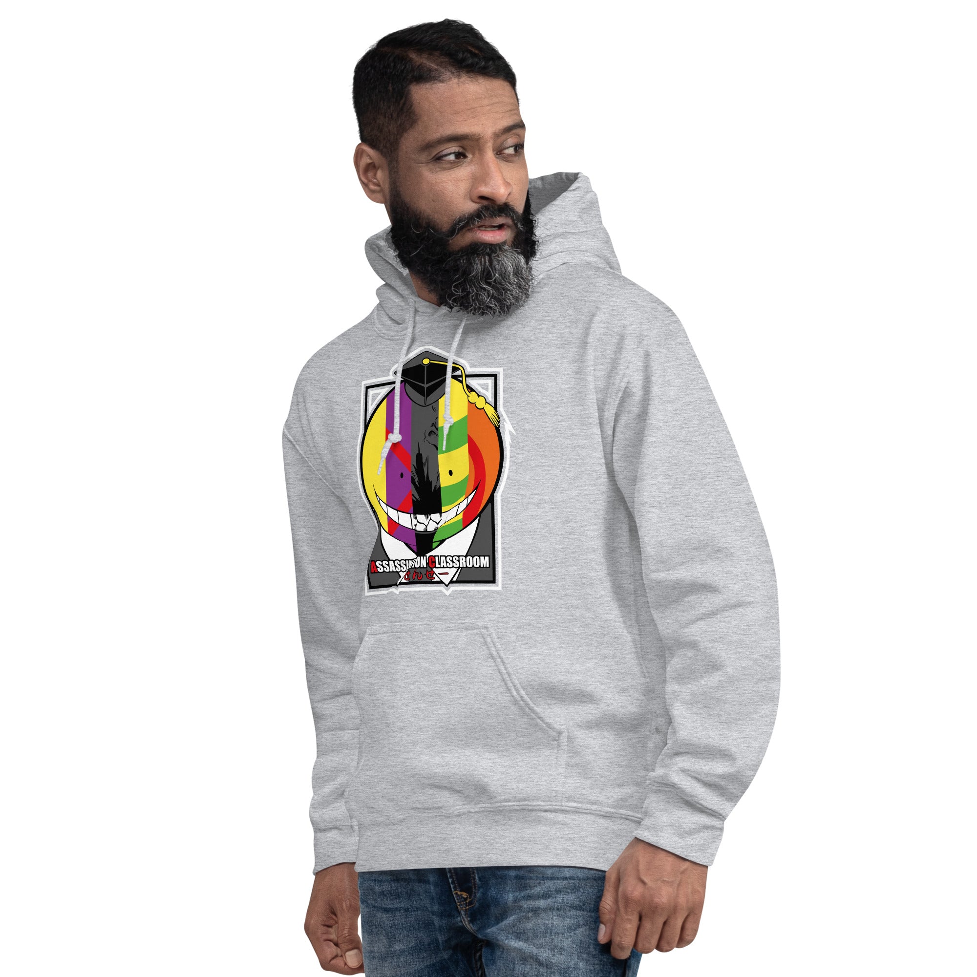 Felpa Stampata Unisex con Cappuccio – Morbida – Design Assassination Classroom-Biiply