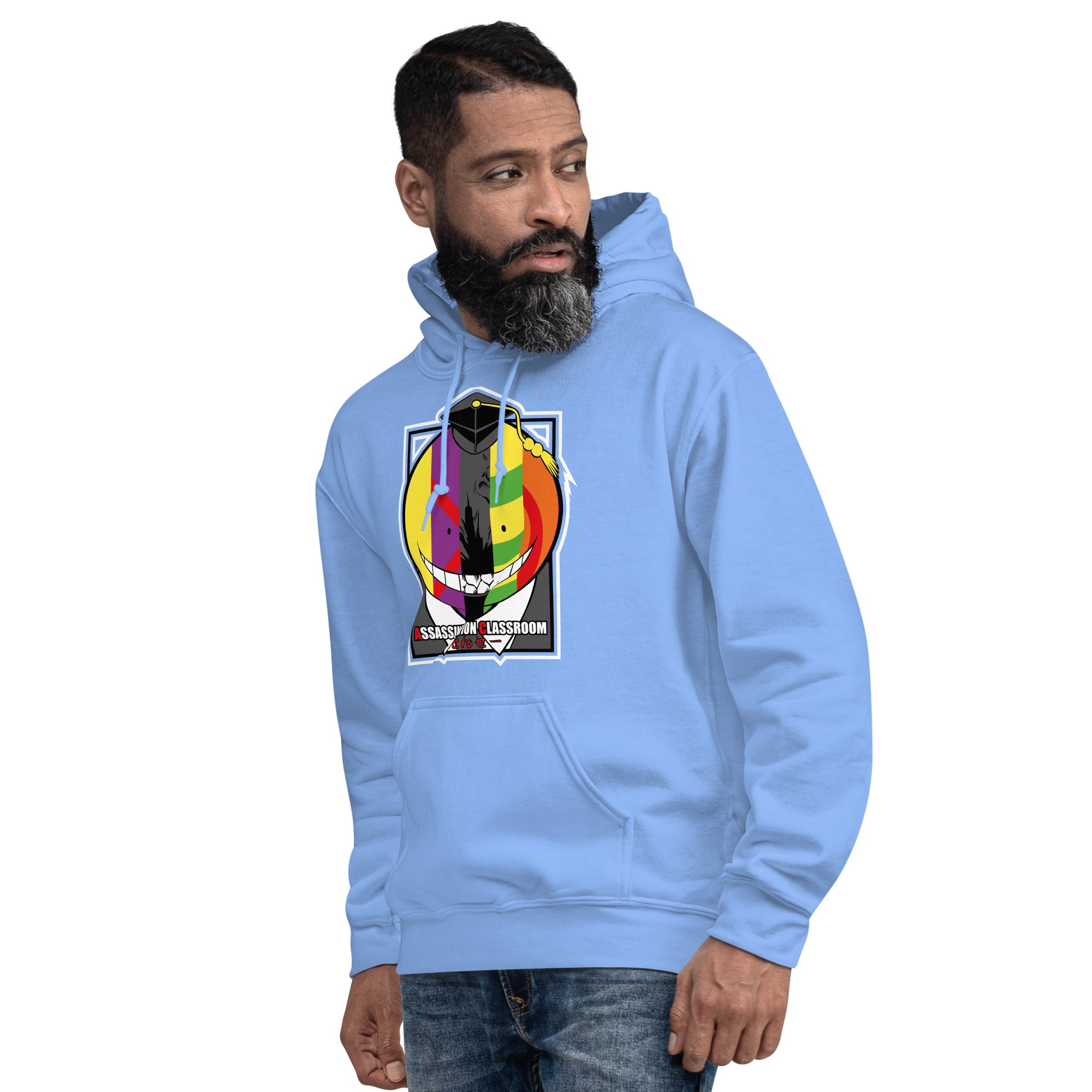 Felpa Stampata Unisex con Cappuccio – Morbida – Design Assassination Classroom-Biiply