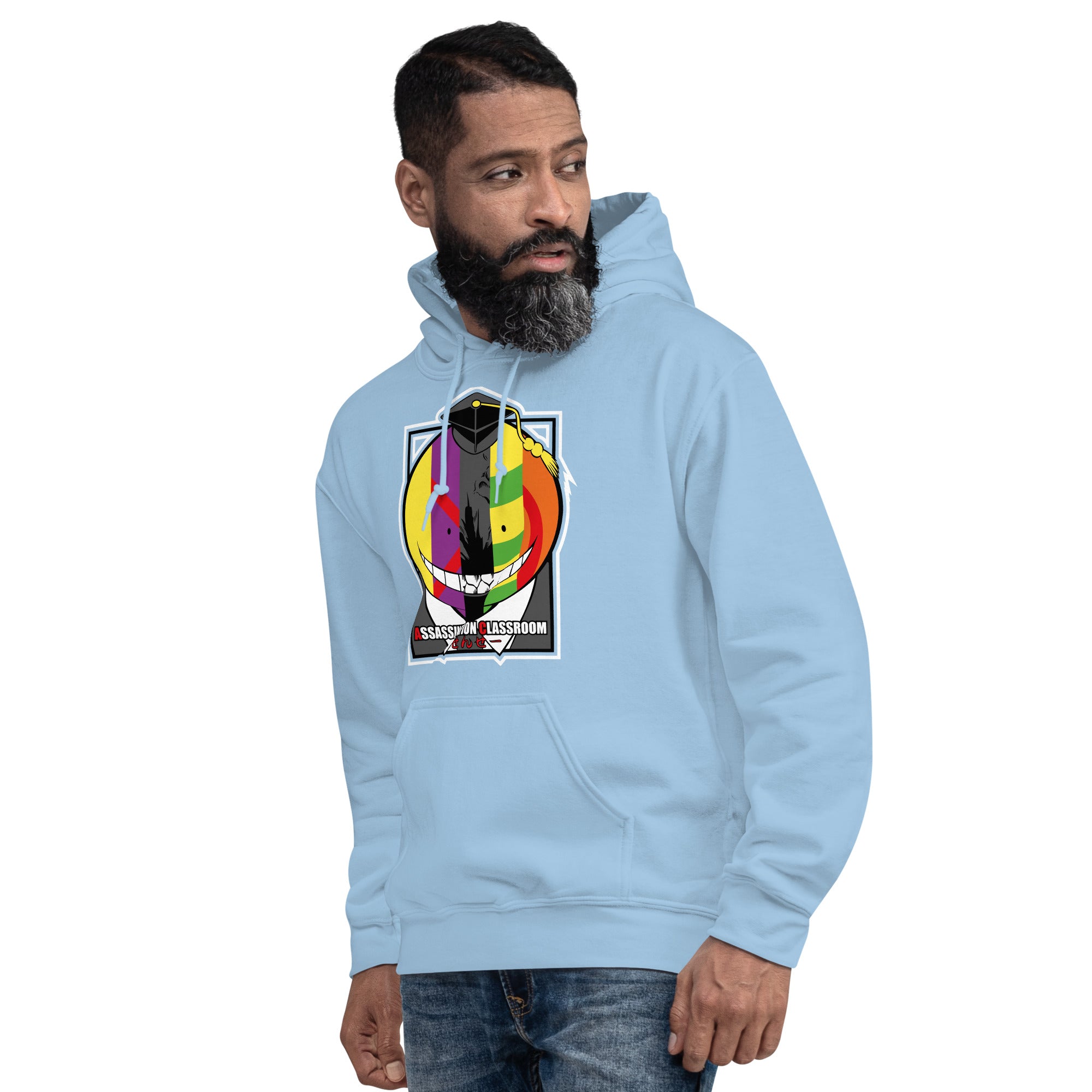 Felpa Stampata Unisex con Cappuccio – Morbida – Design Assassination Classroom-Biiply