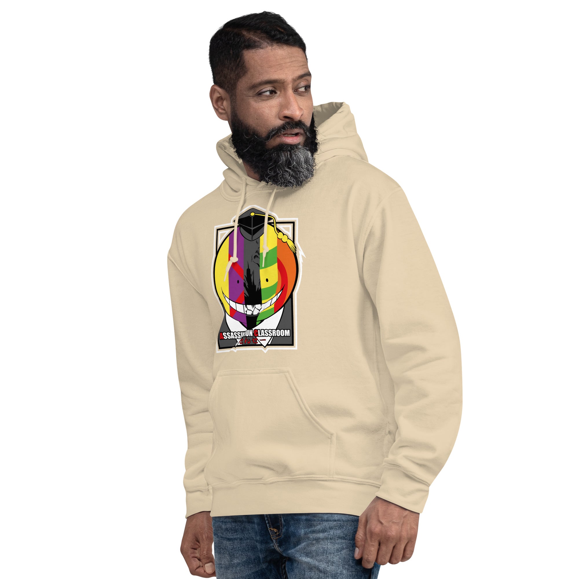 Felpa Stampata Unisex con Cappuccio – Morbida – Design Assassination Classroom-Biiply