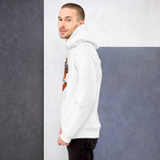 Felpa Stampata Unisex con Cappuccio – Morbida – Design Astro Skater-Biiply