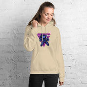 Felpa Stampata Unisex con Cappuccio – Morbida – Design Astro Sub-Biiply