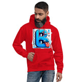 Sudadera Unisex Estampada con Capucha – Suave – Diseño B Animado Lengua Fuera